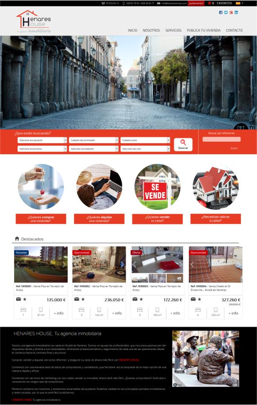 web-inmobiliaria-henareshouse